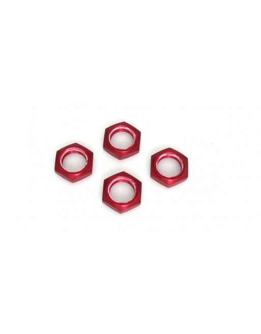 IFW336R Wheel nut with nylon(Red/4pcs) IFW336R  - KYOSHO RC